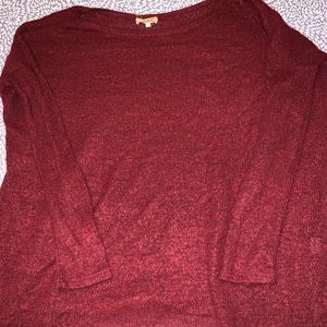 Red Piko sweater